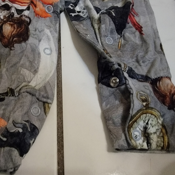 Posh Peanut Pirate Halloween Edward one piece size 18/24 months
